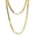 Brass Men′s Necklace in Gold Platting Fashion Jewelry